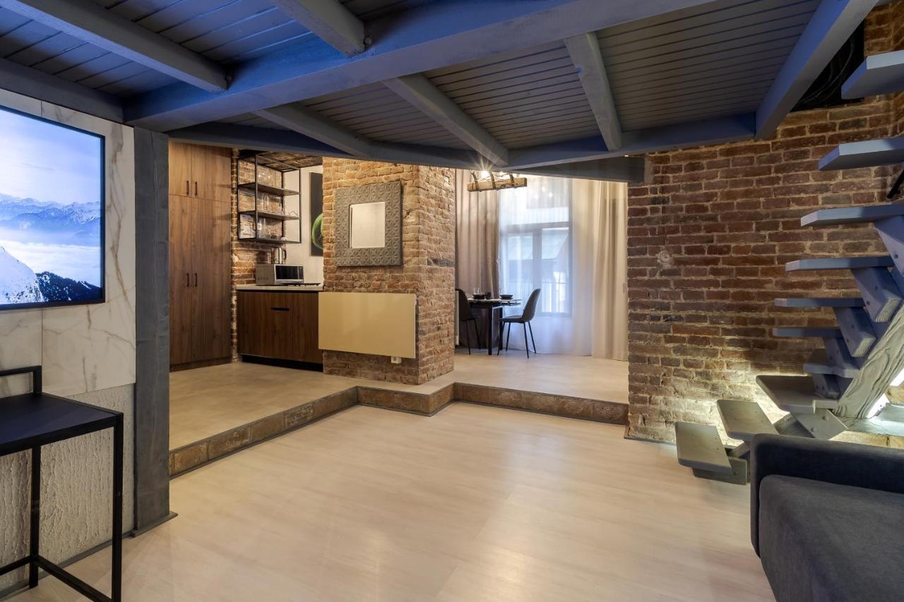 Lesi Apartment With Terrace 利沃夫 外观 照片